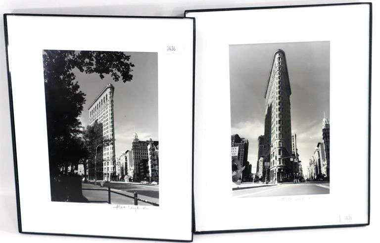 "Flatiron Building" New York by Alex Leykin, Signed Photographs - 10 x 8 each