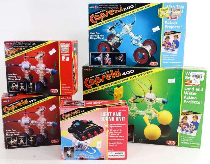 Capsela Science Construction Toys - Multiple Editions - Bunting Online ...