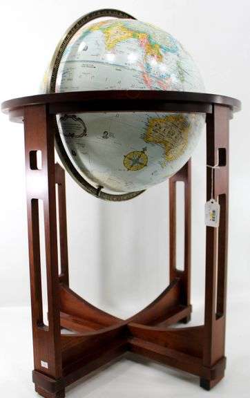 Replogle 16" Inch Diameter Globe WORLD CLASSIC Series with Wood Stand ...