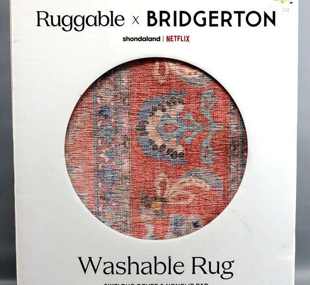 Ruggable by Bridgerton / Washable Nonslip Pad Rug - Retail $349- 5' x 7 ...