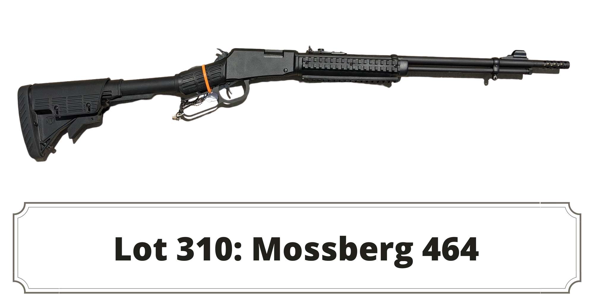 Mossberg 464, 22 LR Lever Action Rifle, 14 Shots, Adjustable Stock