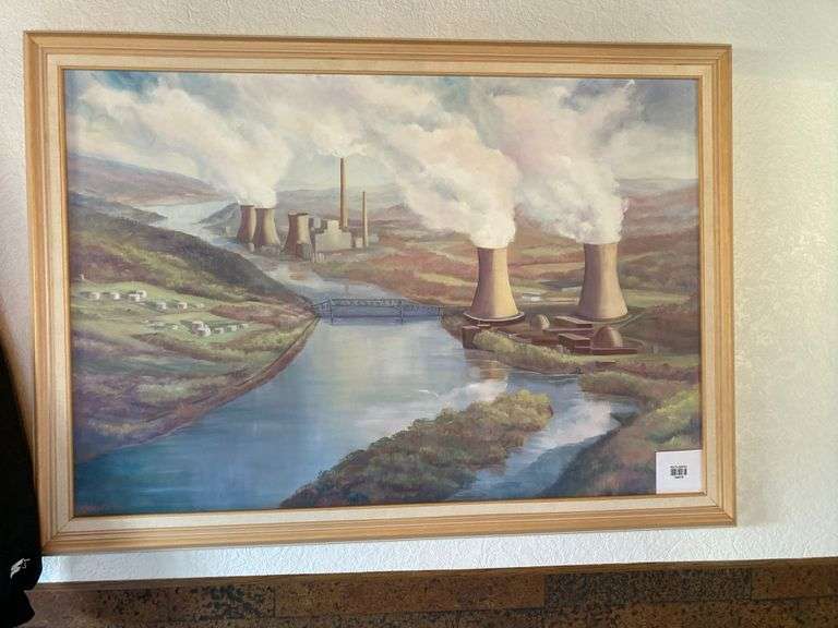 Original Painting by Dona Boots. Early Spring in Power Valley, 1991.