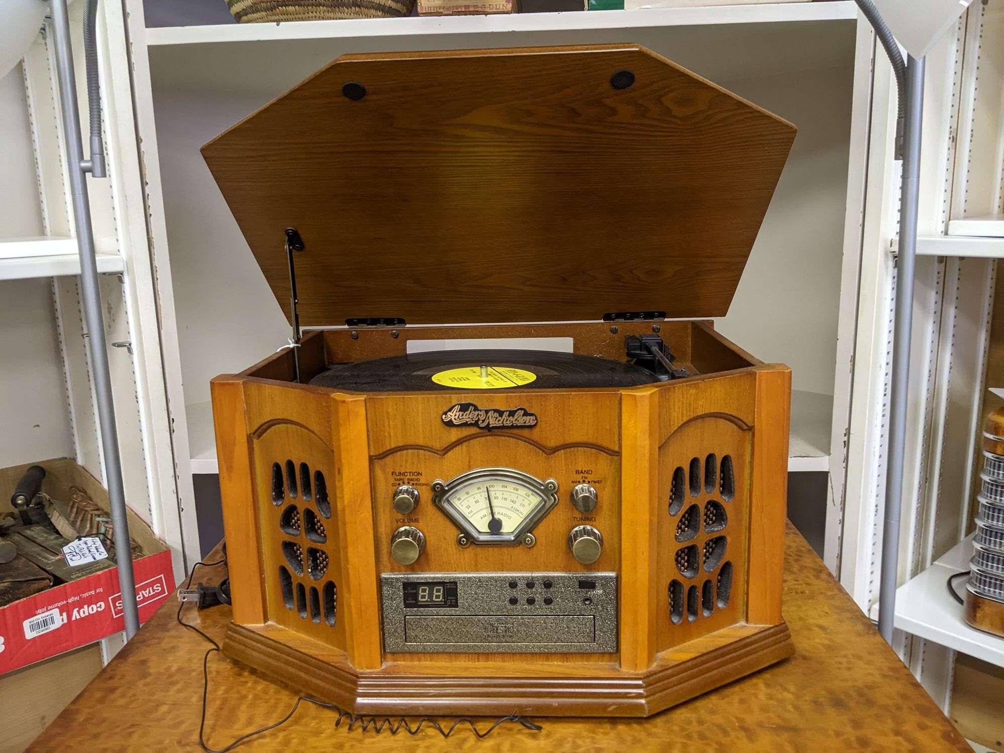 Anders Nicholson Antique Style CD/Tape/Phone/Radio - Bid On