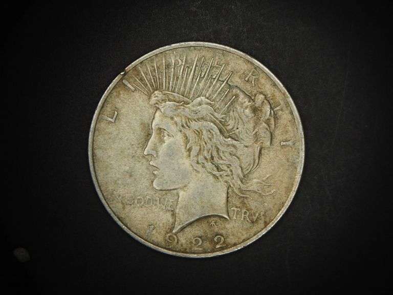 1922 Silver Dollar, Peace Type