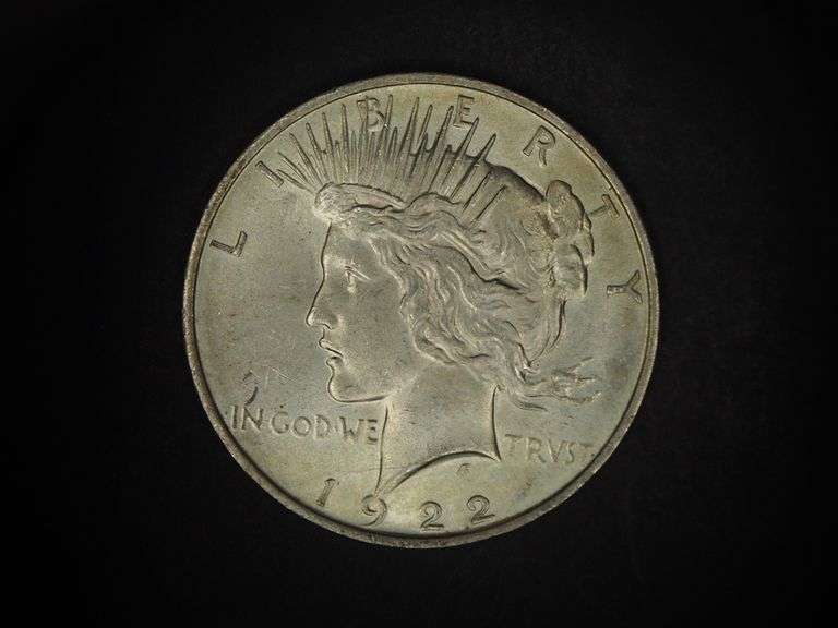 1922 Silver Dollar, Peace Type