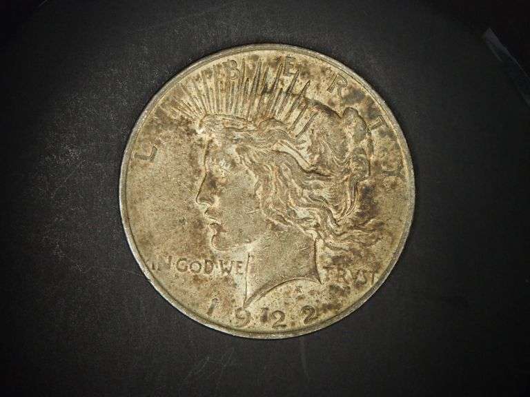 1922-D (?) Silver Dollar, Peace Type