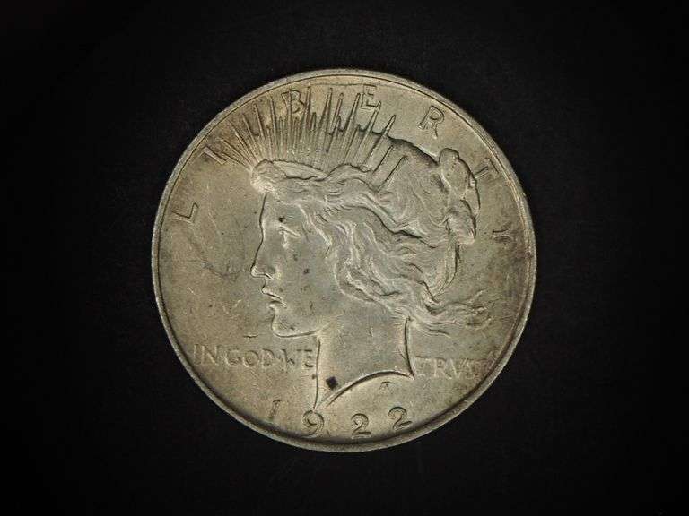 1922 Silver Dollar, Peace Type
