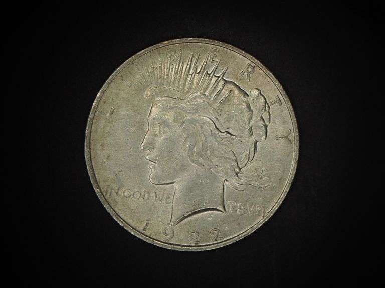 1922 Silver Dollar, Peace Type