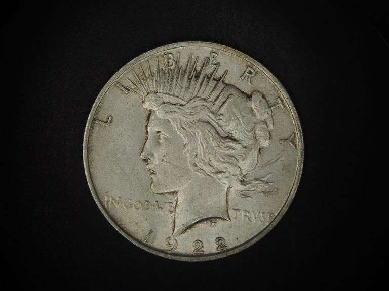 1922 Silver Dollar, Peace Type