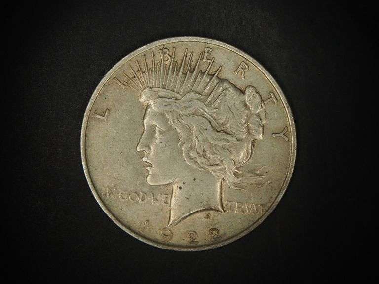 1922 Silver Dollar, Peace Type