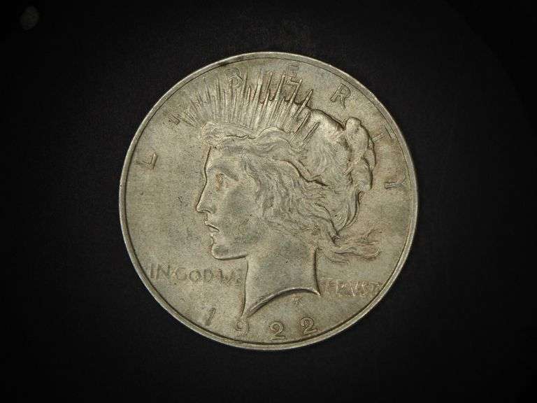 1922 Silver Dollar, Peace Type