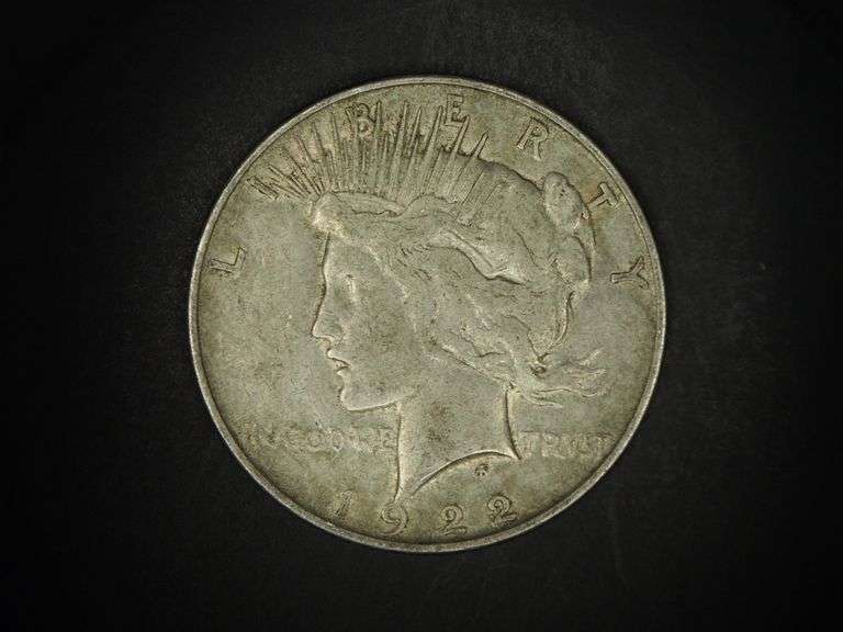1922 Silver Dollar, Peace Type