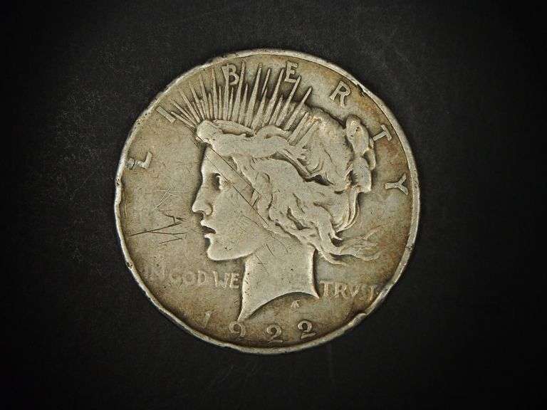 1922 Silver Dollar, Peace Type