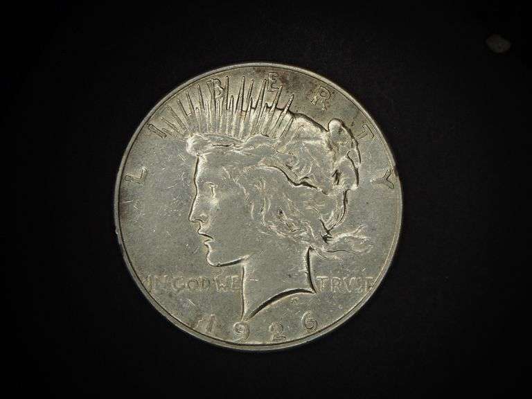 1926-S Silver Dollar, Peace Type