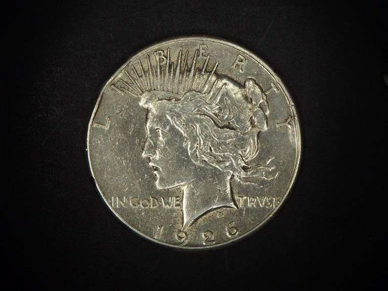 1926-S Silver Dollar, Peace Type