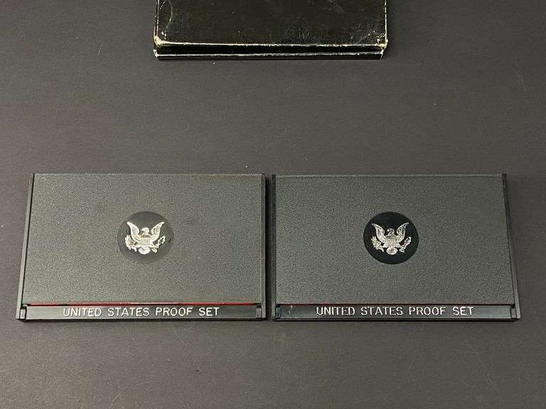 2 Proof Coin Sets with Dollars, 1978-S