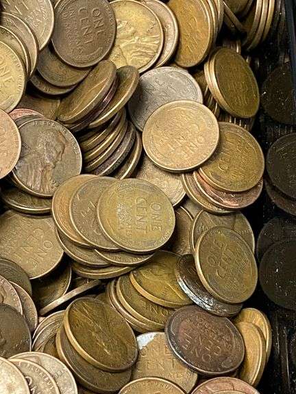 Approximately 1,000 Pennies, 1940 to 1958