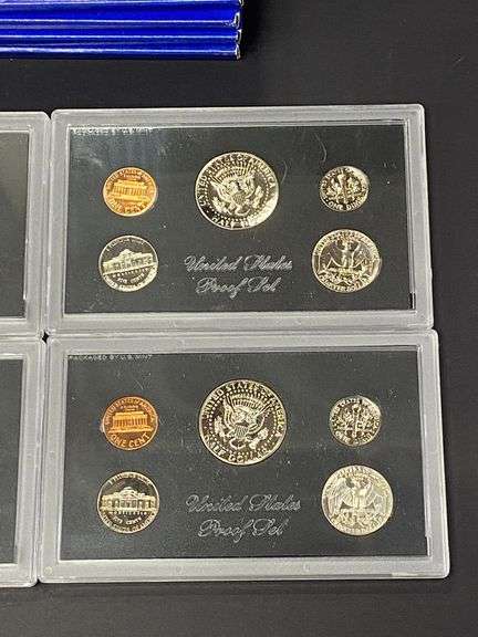 4 Proof Coin Sets, 1971-S
