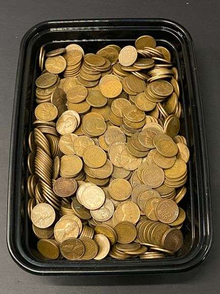 Approximately 1,000 Pennies, 1940 to 1958