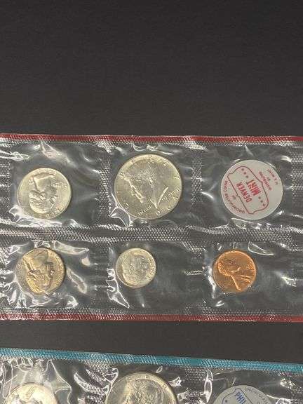 3 Uncirculated Coin Sets, 1964