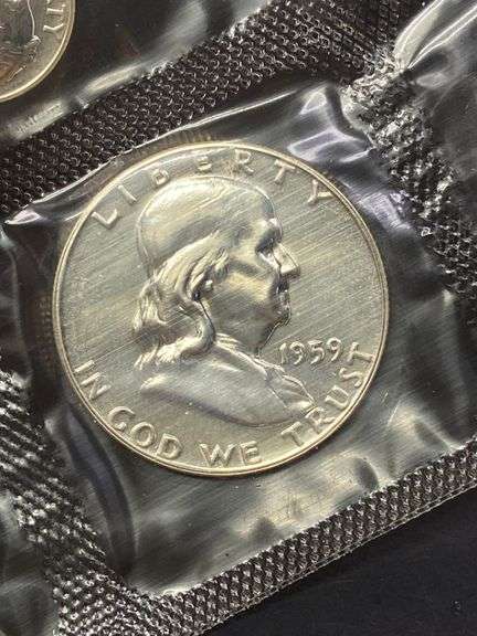 2 Proof Coin Sets, 1959