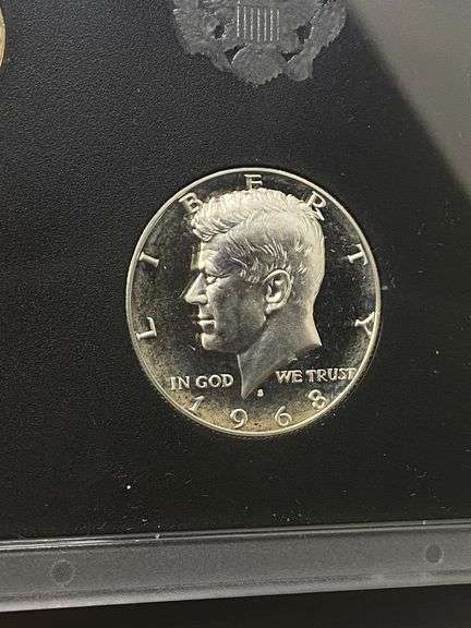 4 Proof Coin Sets, 1968 and 1987
