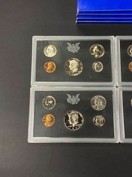 4 Proof Coin Sets, 1971-S