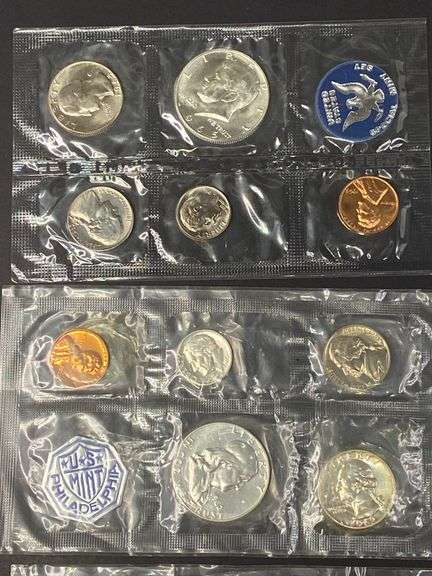 US Mint Proof Coin Sets, Various Years