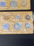 3 US Proof Coin Sets, 1962 and 1963