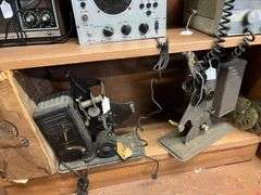 Contents on Shelf. Projectors, Radios, Signal Tracker, Communicator