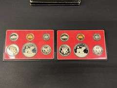2 Proof Coin Sets with Dollars, 1978-S