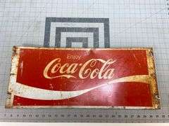 Metal Coca-Cola In-Store Display Panels