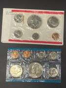 2 Uncirculated Coin Sets with Dollars, 1973