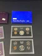 4 Proof Coin Sets, 1968 and 1987