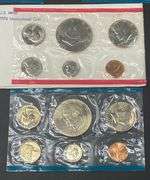 3 Uncirculated Bicentennial Coin Sets, 1976 (1 set is 1976-D)
