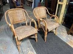 Pair of Rattan Chairs