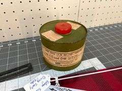 Lightning Arrester, Fly Line Cleaner, License Plate Holders, Gas Mask Canister