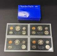 4 Proof Coin Sets, 1971-S