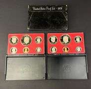 2 Proof Coin Sets with Dollars, 1978-S