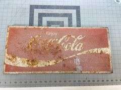 Metal Coca-Cola In-Store Display Panels