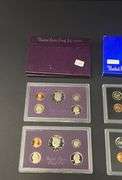 4 Proof Coin Sets, 1968 and 1987