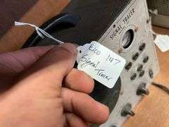 Contents on Shelf. Projectors, Radios, Signal Tracker, Communicator