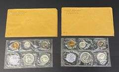 2 Proof Coin Sets, 1959