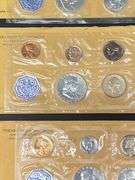 3 US Proof Coin Sets, 1962 and 1963