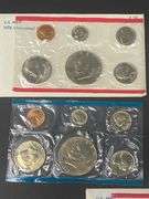 3 Uncirculated Bicentennial Coin Sets, 1976 (1 set is 1976-D)