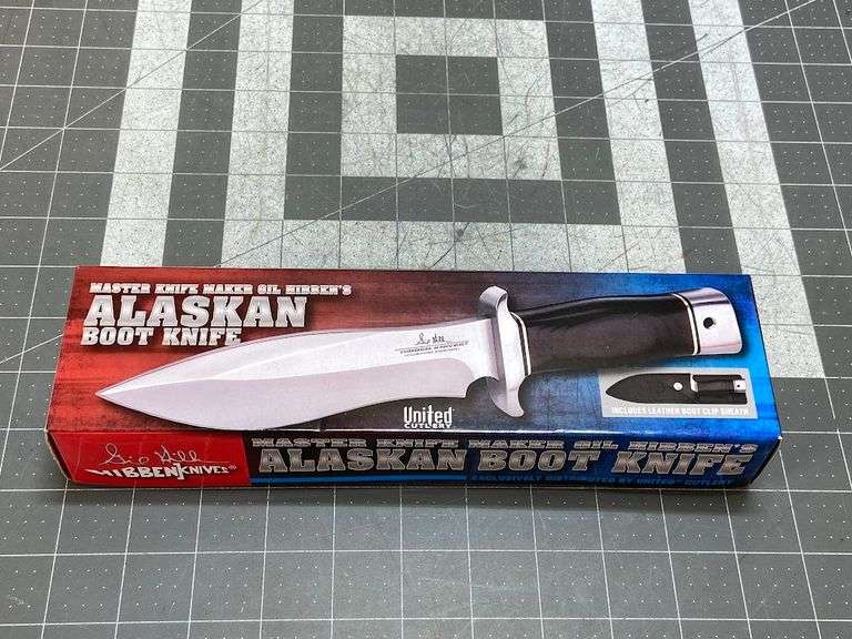 Gil Hibben Alaskan Boot Knife with Sheath