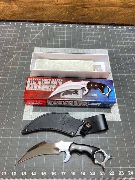 Gil Hibben's Karambit Knife with Sheath