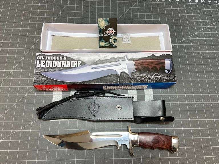 Gil Hibben's Legionnaire Knife with Sheath