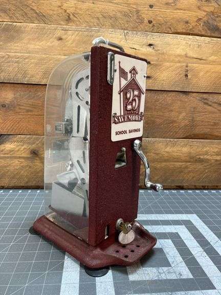 Schermack School Savings Stamp Vending Machine