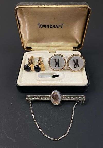 Cuff Links, Tie Clip